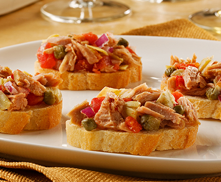 artichoke-tuna-crostini